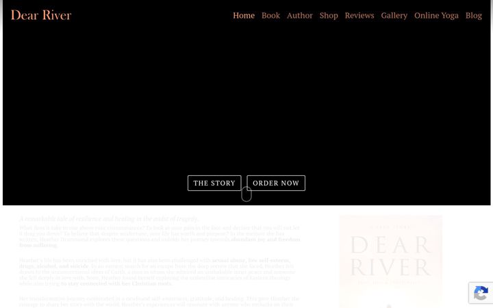 Screenshot ta' dearriver.org
