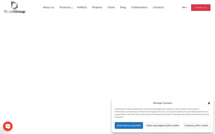 Screenshot of deart-group.com