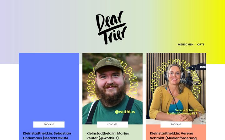 Screenshot of deartrier.de