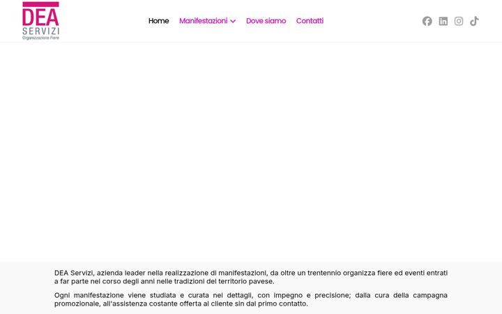 Screenshot of deaservizi.it