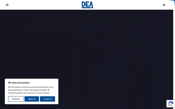 Screenshot of deasystem.com