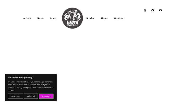 Screenshot of deathmonkey.co.uk