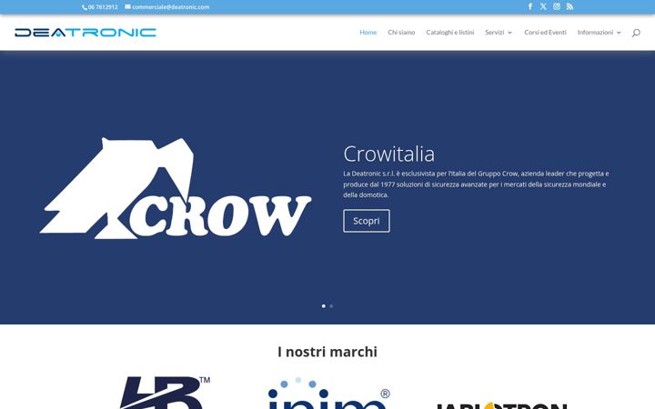 Screenshot of deatronic.com