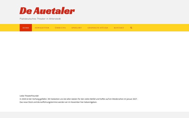 Screenshot of deauetaler.de