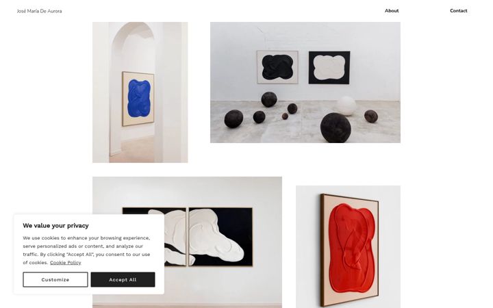 Screenshot of deaurorastudio.com