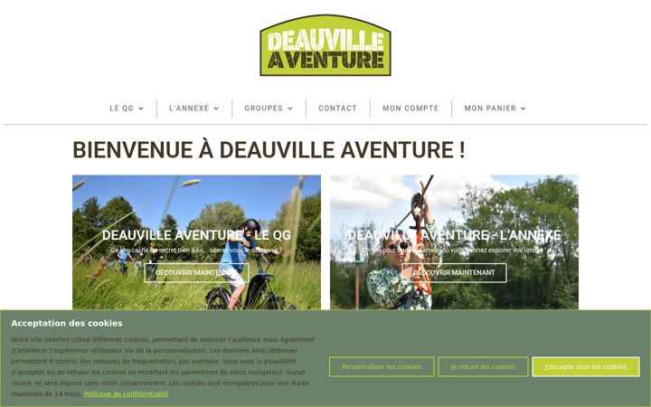 Screenshot von deauvilleaventure.fr
