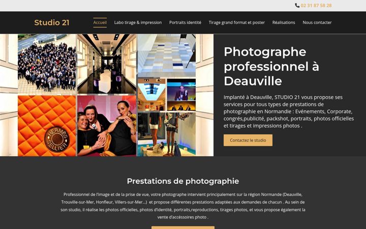 Screenshot von deauvillephoto.fr