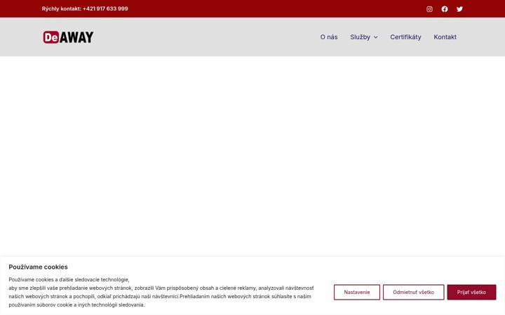 Screenshot of deaway.com