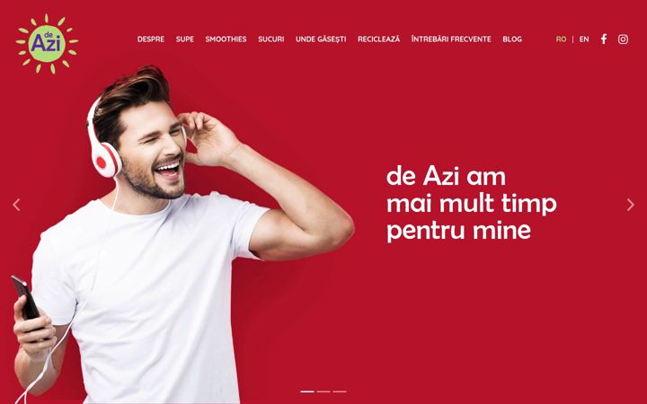 Screenshot van deazi.eu