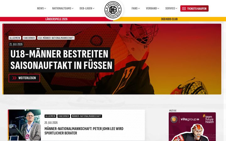 Screenshot of deb-online.de