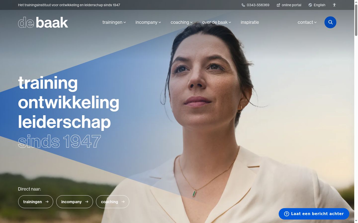 Screenshot van de toestemmingsbanner zoals getoond vóór enige interactie