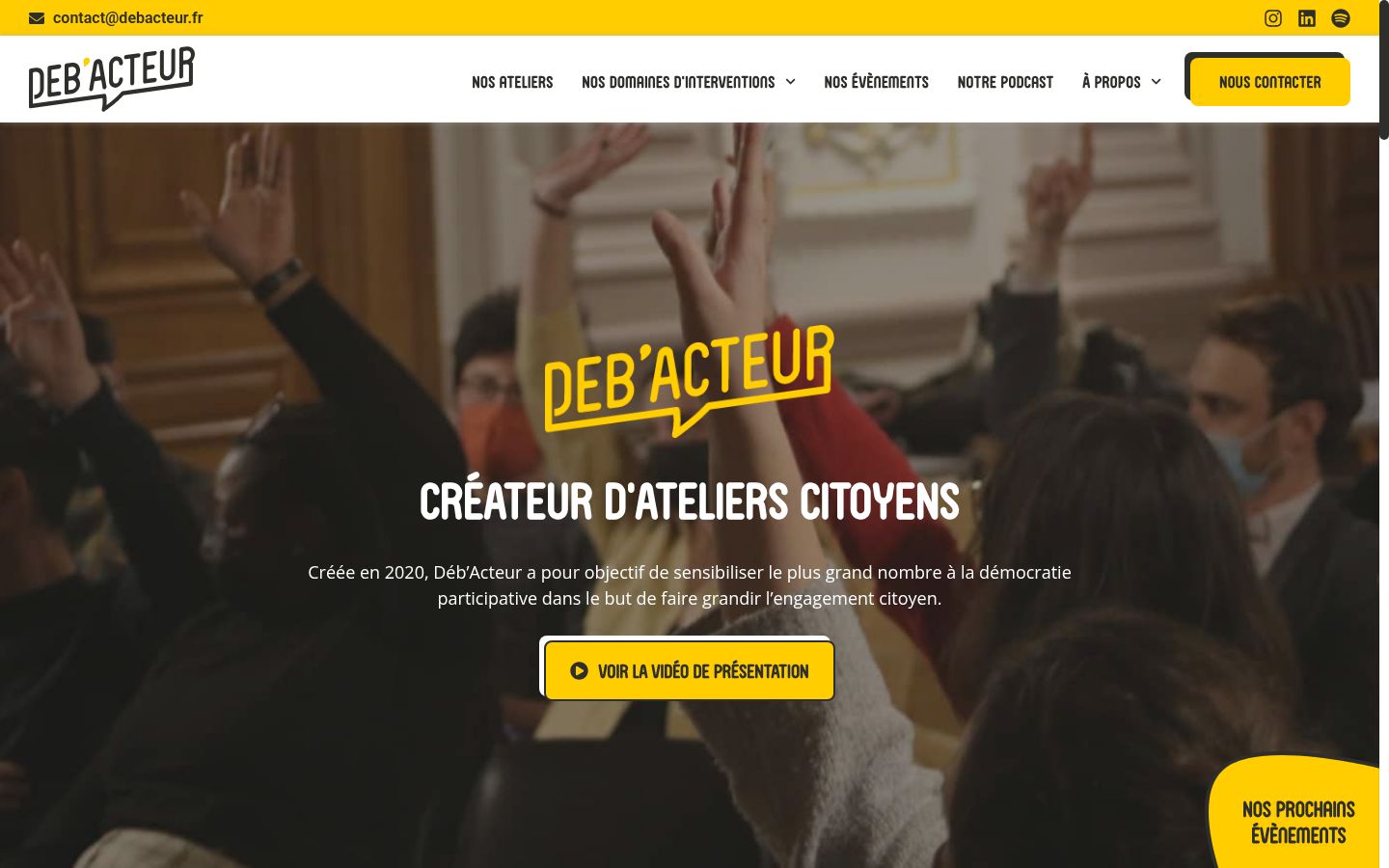 Screenshot des Einwilligungsbanners vor jeglicher Interaktion