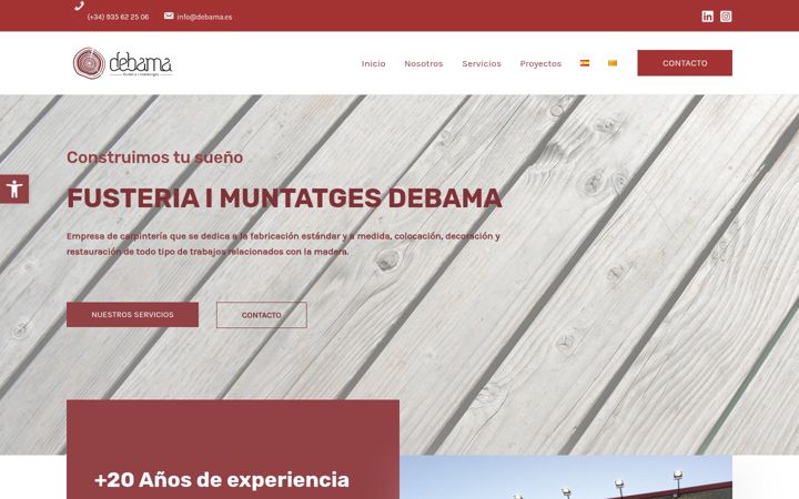 Screenshot of debama.com