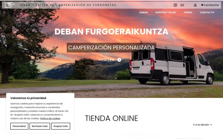 Snímek obrazovky deban.es