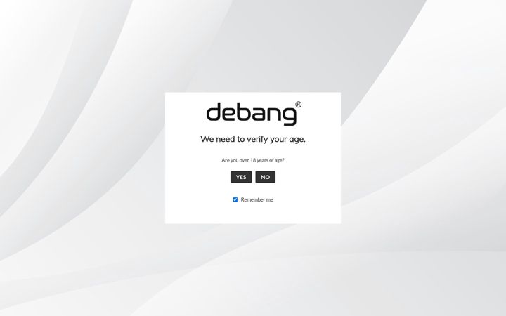 Screenshot of debangstix.com