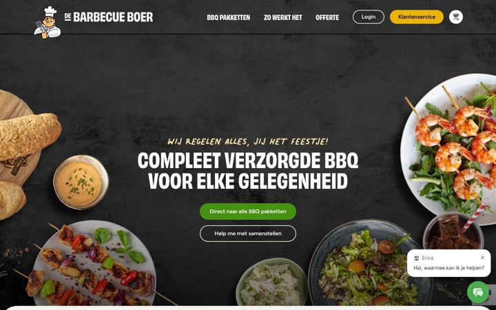Captura de ecrã de debarbecueboer.nl