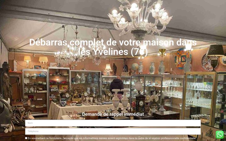 Screenshot von debarras-78.fr
