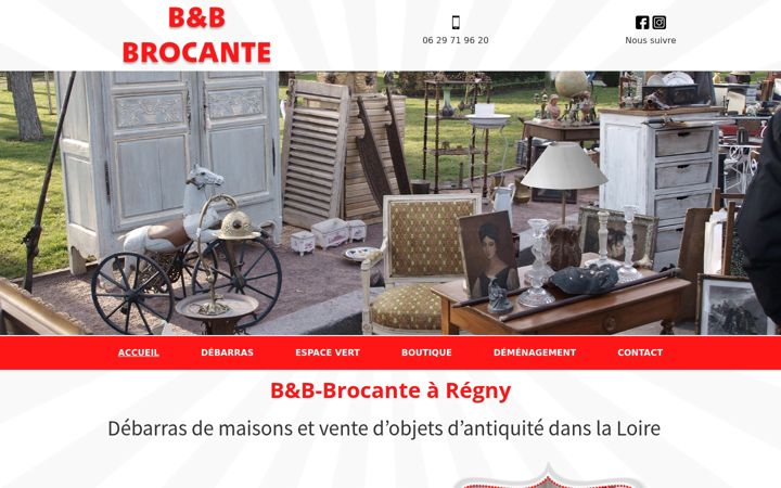 Skærmbillede af debarras-maison-loire.fr