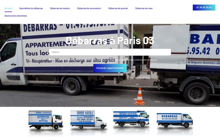 Ekrano kopija debarras-paris-3.fr