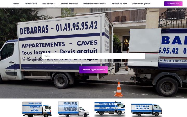 Ekrano kopija debarras-paris-6.fr