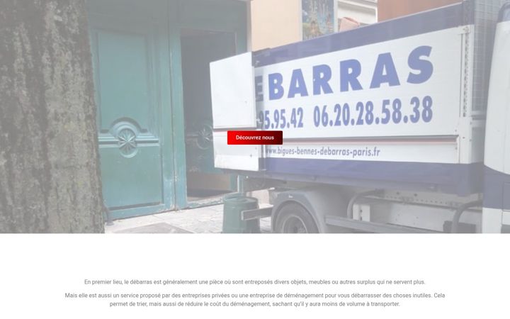 Ekrano kopija debarras-paris-8.fr