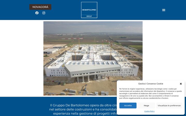 Screenshot di debartolomeo.it