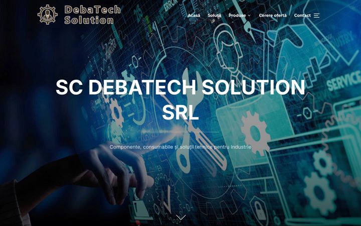 Ekrānuzņēmums no debatech.ro