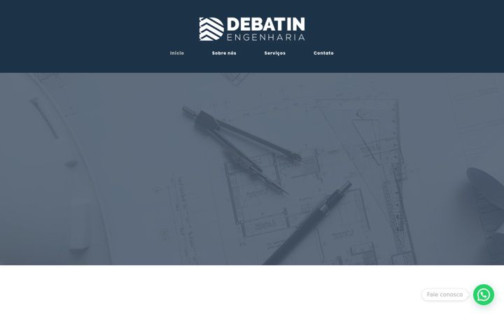 Screenshot stránky debatin.com.br