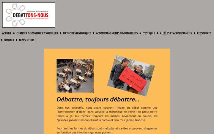 Snímek obrazovky debattonsnousbzh.fr