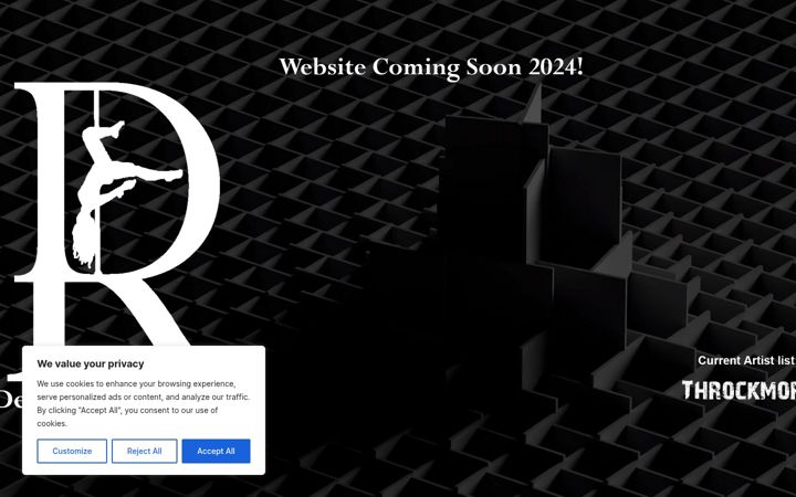 Screenshot of debaucheryrecords.com