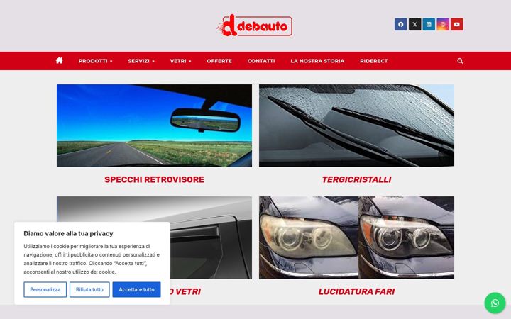 Screenshot of debauto.it