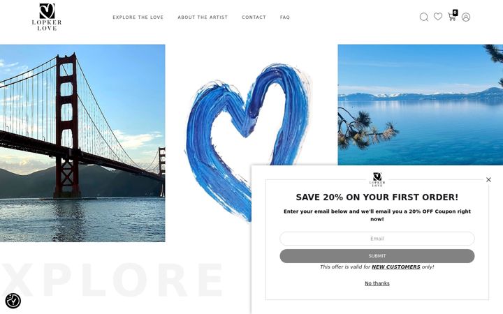 Screenshot of debbielopker.com
