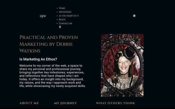 Screenshot of debbiewatkins.co.uk