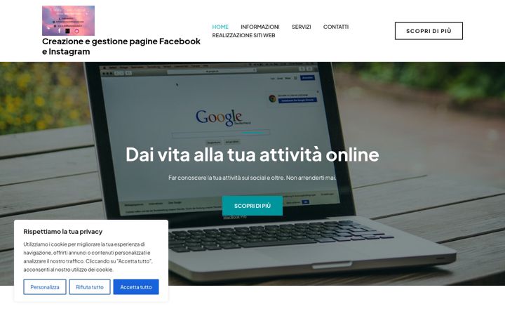 Screenshot of debbynewsocial.it