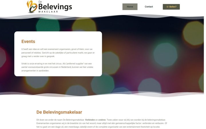 Screenshot ta' debelevingsmakelaar.nl