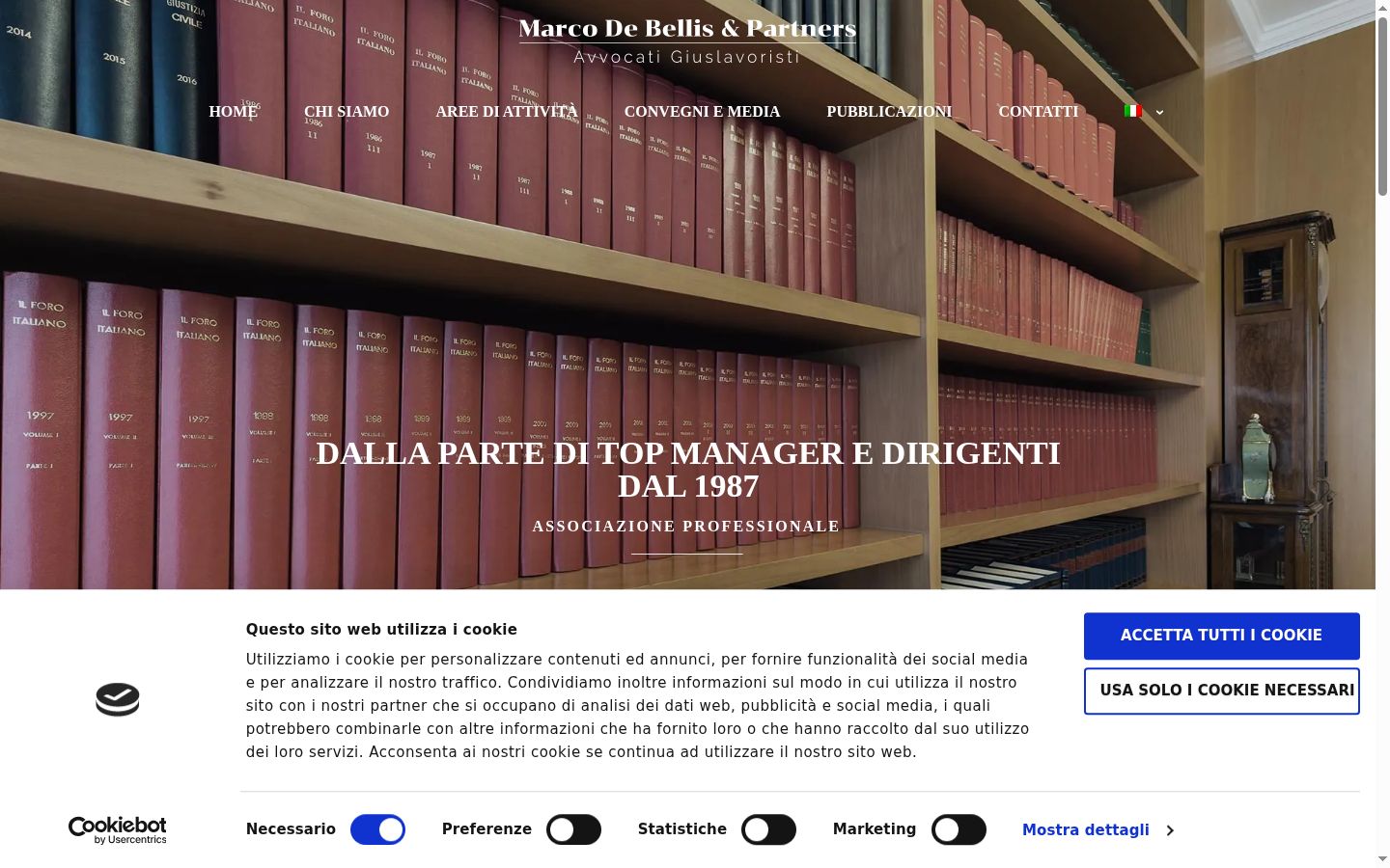 Screenshot van de toestemmingsbanner zoals getoond vóór enige interactie