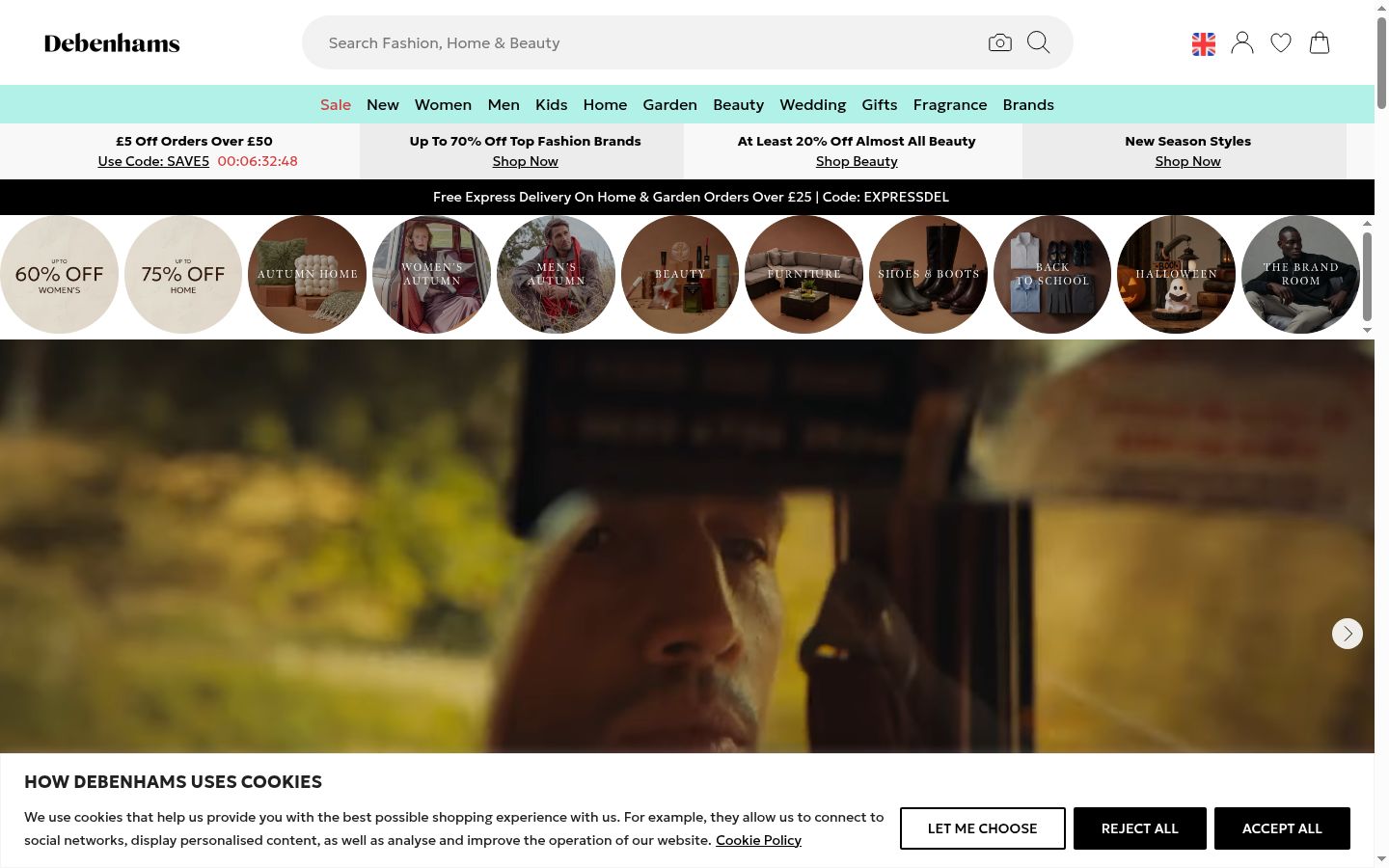 Sutikimo reklamjuostės, rodytos prieš bet kokią sąveiką, ekrano kopija