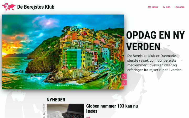 Screenshot of deberejstesklub.dk
