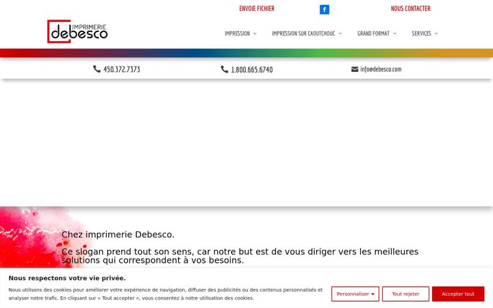 Screenshot of debesco.com