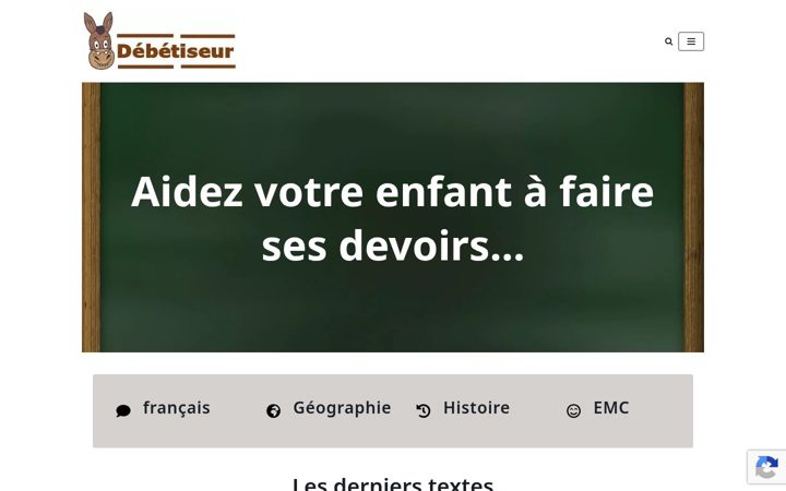 Screenshot of debetiseur.com