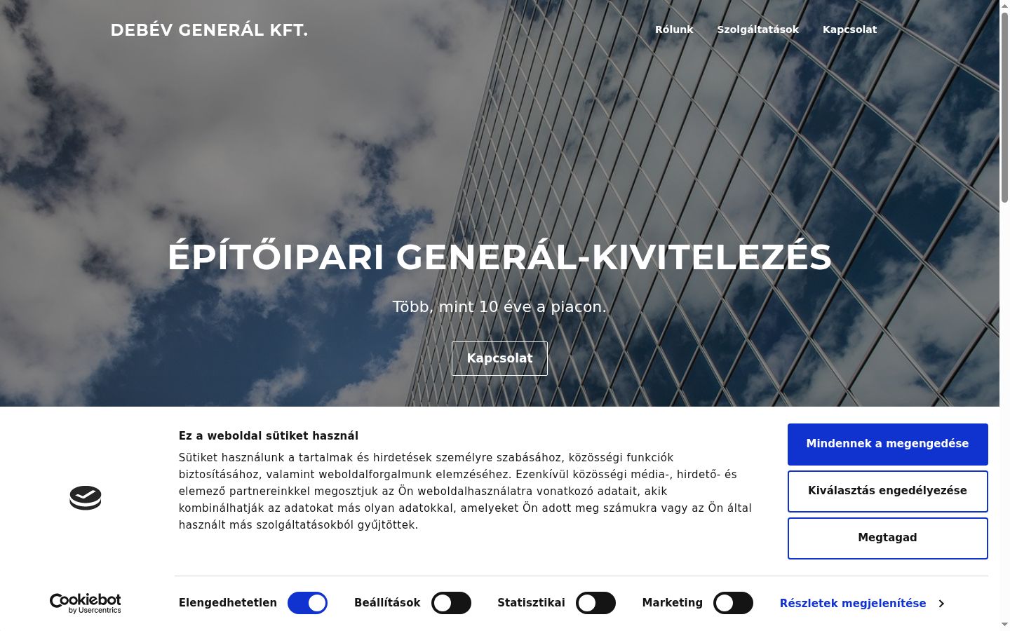 Zrzut ekranu banera zgody wyświetlanego przed jakąkolwiek interakcją