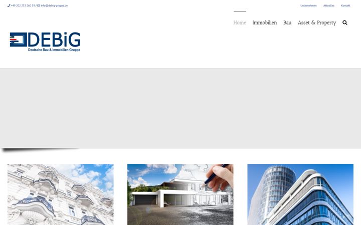 Screenshot of debig-gruppe.de