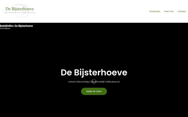 Captura de pantalla de debijsterhoeve.nl