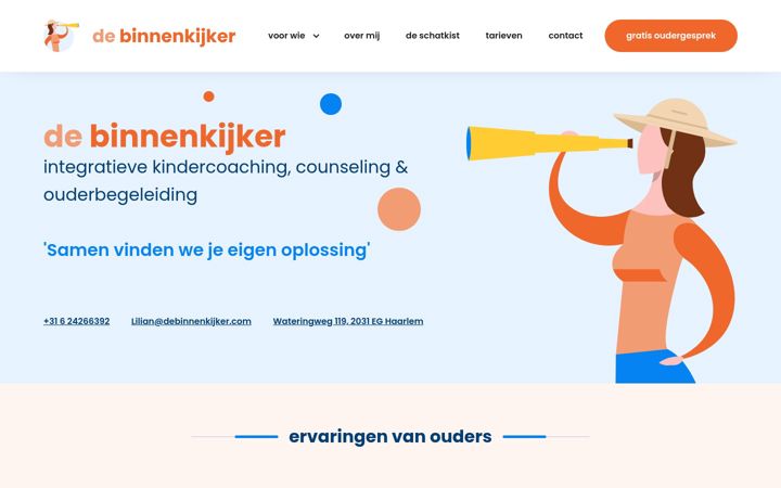 Screenshot of debinnenkijker.com