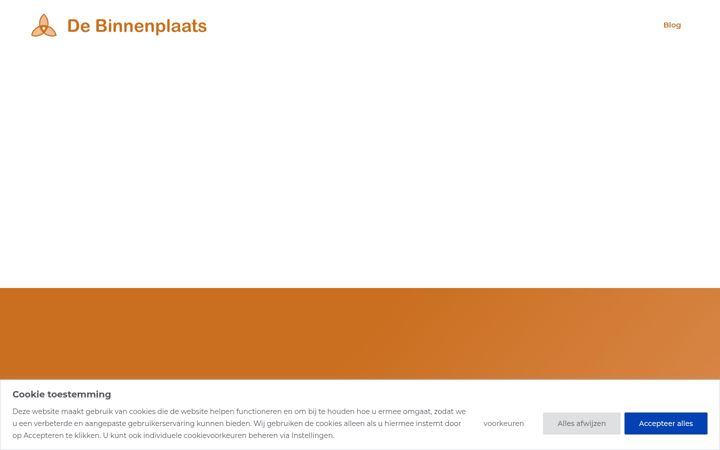 Screenshot of debinnenplaats.net
