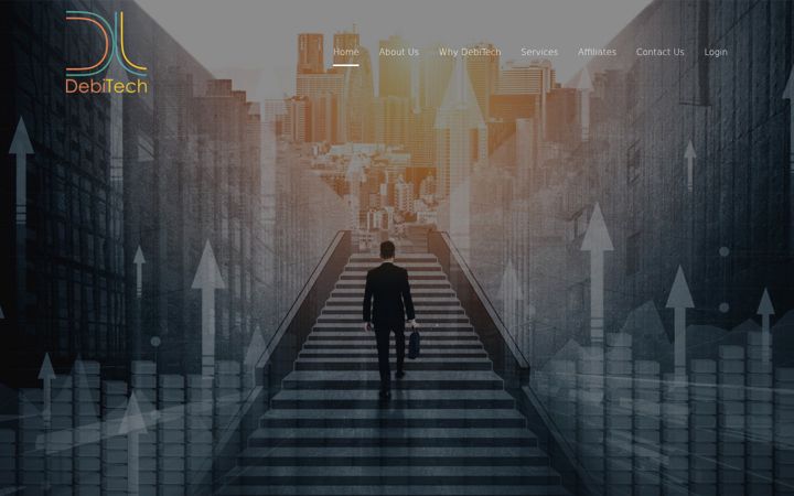 Képernyőkép: debitech.co.za