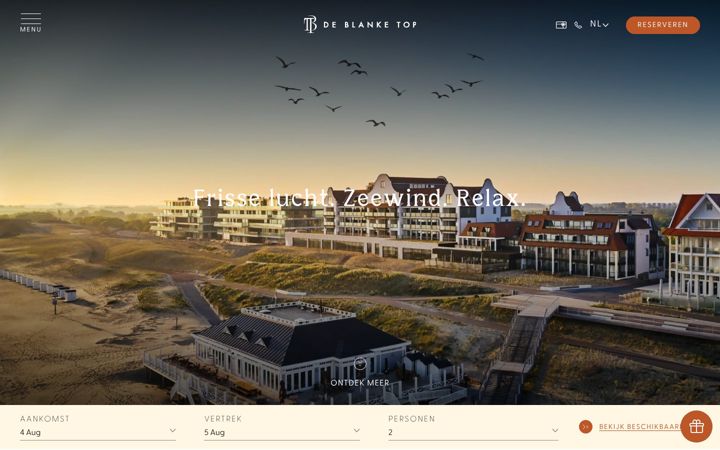 Skjámynd af deblanketop.nl