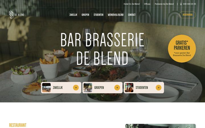 Posnetek zaslona deblend.nl