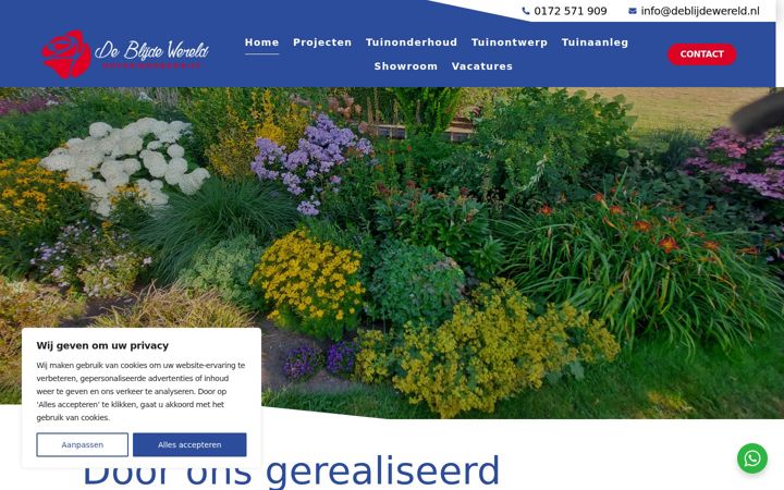 Skjámynd af deblijdewereld.nl