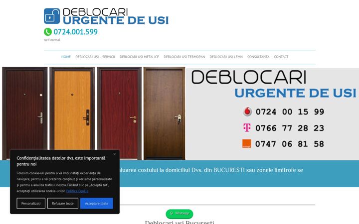 Ekrānuzņēmums no deblocari-de-usi.ro
